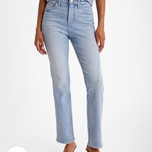 Straight Light Blue Jeans